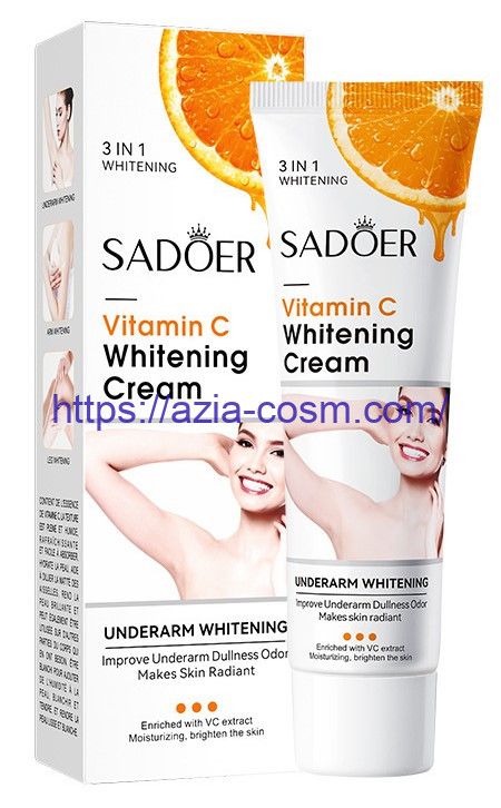 Sadoer Underarm & Intimate Whitening Cream with Vitamin C (94396)